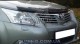 Дефлектор капота на Toyota Avensis 09-11,11- EGR темный - фото 1