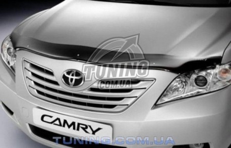 Photo Дефлектор капота на Toyota Camry 2006-2011 EGR темный