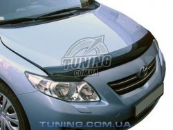 Дефлектор капота на Toyota Corolla 2006-2013 EGR темный