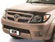 Дефлектор капота на Toyota Hilux 2005-2011 EGR темный - фото 1