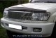 Дефлектор капота на Toyota LC 100 1998-2007 EGR темный - фото 1