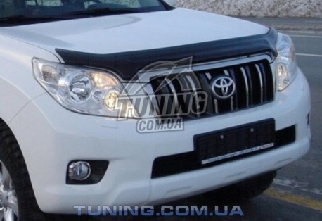 Photo Дефлектор капота на Toyota Land Cruiser Prado 2009-2013 EGR темный