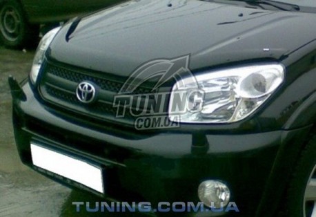 Photo Дефлектор капота на Toyota Rav-4 2000-2006 EGR темный