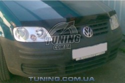 Дефлектор капота на Volkswagen Caddy 2004-2010 EGR темный