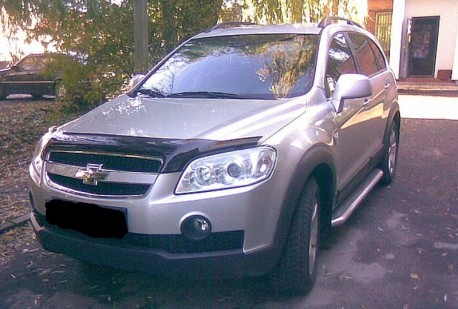 Photo Дефлектор капота Chevrolet Captiva 2006-2011 SIM