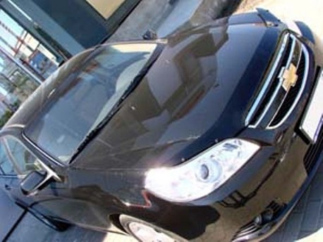 Фото Дефлектор капота Chevrolet Epica 2006-2012 SIM