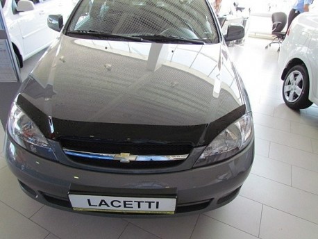 Photo Дефлектор капота Chevrolet Lacetti 2004-2013 хэтчбек SIM