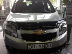 Дефлектор капота Chevrolet Orlando 2011- SIM