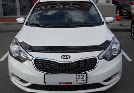 Photo Дефлектор капота Kia Cerato 2013- седан SIM