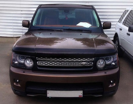 Photo Дефлектор капота Land Rover Range Rover Sport 2009-2013 SIM