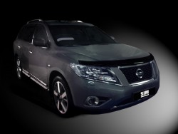 Дефлектор капота Nissan Pathfinder 2015- SIM