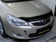 Дефлектор капота короткий Opel Astra J 2009- SIM