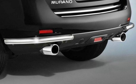 Photo Уголки на задний бампер Nissan Murano 2008-2015 Cobra NIS1565
