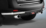 Уголки на задний бампер Nissan Murano 2008-2015 Cobra NIS1565