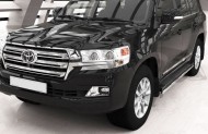 Защита штатных порогов Toyota LC200 2015- Can Otomotiv