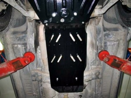 Фото Захист коробки і роздатка Jeep Cherokee 2003-2008 Полігон