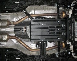 Защита коробки Mercedes ML W164 2005-2011 Полигон
