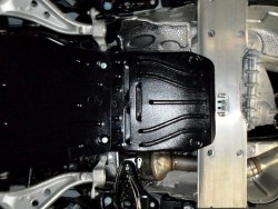Защита коробки Mercedes ML W166 2011- Полигон