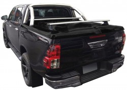 Крышка кузова с дугами Toyota Hilux 15- черная Tango Proform
