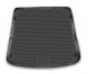 Килимок в багажник Audi Q7 06-15, поліуретановий чорний Element - фото 1