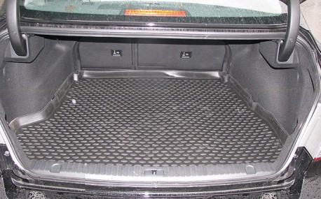 Photo Коврик в багажник Hyundai Grandeur 05-11 седан, полиуретановый черный Element