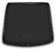 Килимок в багажник Mitsubishi Outlander 12 - з органайзером поліуретановий чорний Element - фото 1