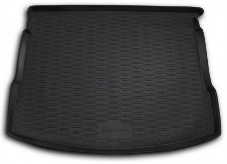 Фото Поліуретановий килимок в багажник Nissan Qashqai 07-14, чорний Element