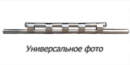 Фото Передній вус подвійна труба з грилем на Fiat Doblo 2001-2014
