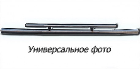 Photo Передний ус двойная труба ST016 на Hyundai Santa Fe 2013-