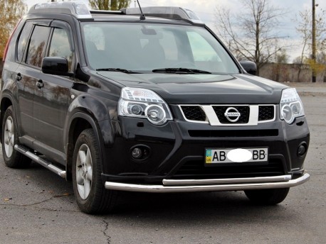 Фото Передній вус подвійна труба на Nissan X-Trail 2007-2014