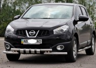 Передній вус ступінчастий з грилем на Nissan Qashqai 2010-2014