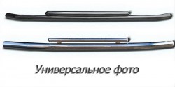 Передний ус двойная труба на Opel Combo 2001-2011