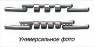 Передний ус ступенчатый с грилем на Toyota Land Cruiser Prado 2009-2013, 2013-