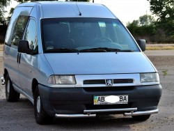 Передний ус ступенчатый на Peugeot Expert 1995-2006