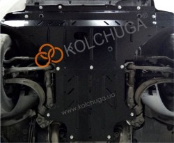 Захист двигуна, КПП і радіатора Audi A4 2011-2015 B8 V-2.0 TDI, 2.0 TFSi Кольчуга