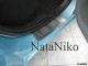 Матові накладки на пороги Daihatsu Sirion 2008- Premium - фото 2