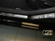 Матовые накладки на пороги Peugeot 408 5 дверей 2010- Premium - фото 1