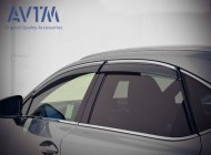 Вітровики з хром молдингом Lexus NX 2014- AVTM