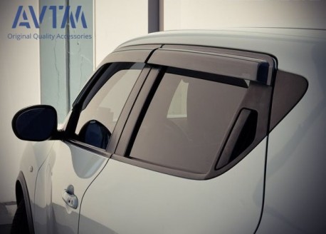 Фото Чорні вітровики Nissan Juke 2010- AVTM