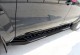 Пороги боковые Amazon Black на Volkswagen Amarok 2010- OmsaLine - фото 1