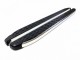Хромований поріг Black Line для Lifan X60 2012- Omsaline - фото 1