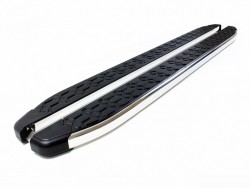Хромований поріг Black Line для Lifan X60 2012- Omsaline