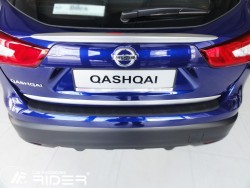 Накладка на задний бампер Nissan Qashqai  2013- Rider