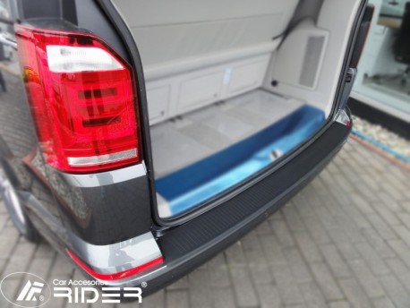 Photo Накладка на задний бампер Volkswagen T6 2015- с одинарной дверью Rider