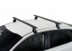 Черный багажник на гладкую крышу Subaru Legacy 2014- седан Cruz Airo Dark - фото 2