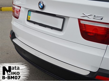 Фото Накладка на бампер BMW X5 2007-2013 Premium