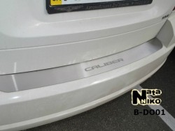 Накладка на бампер Dodge Caliber 2006- Premium