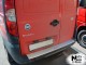 Накладка на бампер с загибом Fiat Doblo 2005-2014 Premium - фото 1