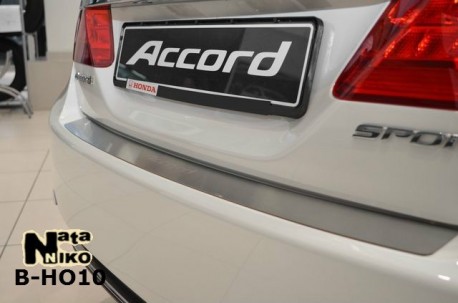 Photo Накладка на бампер Honda Accord 2013- Premium