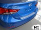 Накладка на бампер Hyundai Elantra 2011- Premium - фото 1